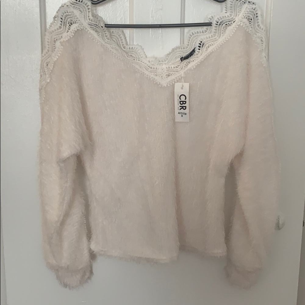 White sweater